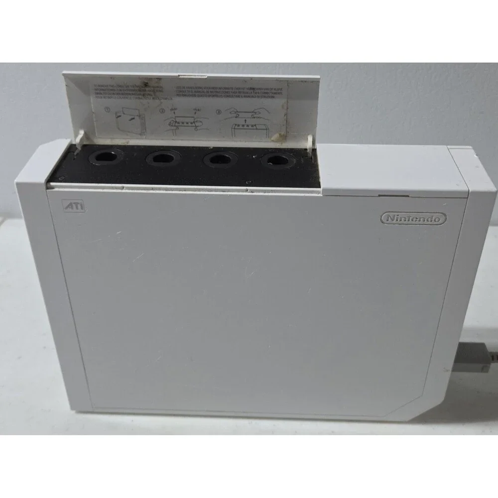 Nintendo Wii RVL-001 512 MB Home Console - White, Cords WORKS TESTED